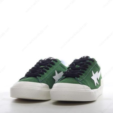 Billige Sko A BATHING APE BAPE Mad STA ‘Hvid Grøn Sort’