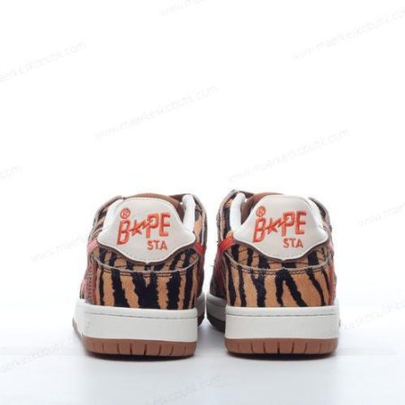 Billige Sko A BATHING APE BAPE SK8 STA ‘Orange Brun’ 001FWI202004-ORG