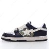 Billige Sko A BATHING APE BAPE SK8 STA ‘Sort Hvid’ 1H20-191-033