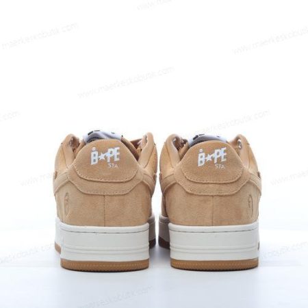 Billige Sko A BATHING APE BAPE STA ‘Beige Hvid Brun’ 1H70-191-004