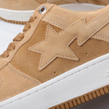 Billige Sko A BATHING APE BAPE STA ‘Beige Hvid Brun’ 1H70-191-004