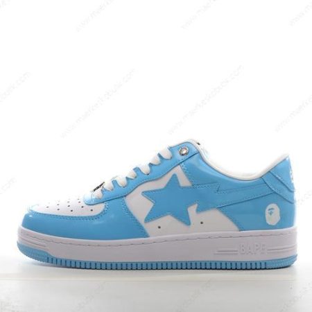 Billige Sko A BATHING APE BAPE STA ‘Blå Hvid’ 1H70191001-SAX