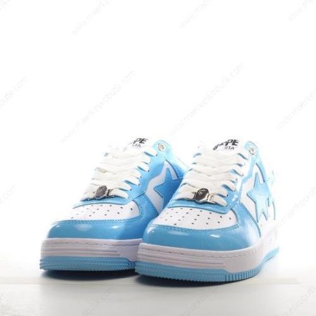 Billige Sko A BATHING APE BAPE STA ‘Blå Hvid’ 1H70191001-SAX