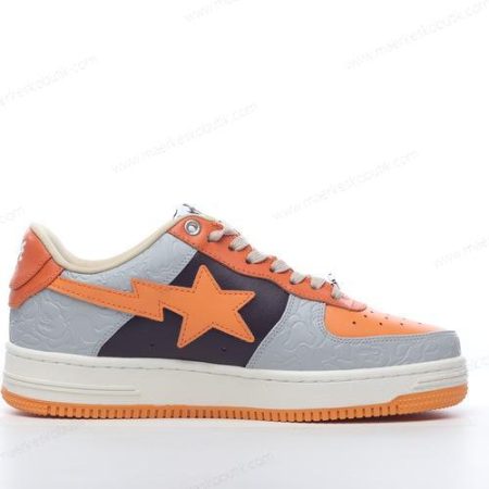 Billige Sko A BATHING APE BAPE STA ‘Grå Orange’ 001FWH701002-ORG-A