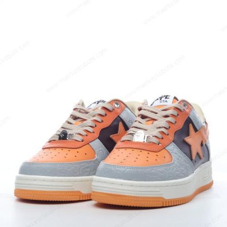 Billige Sko A BATHING APE BAPE STA ‘Grå Orange’ 001FWH701002-ORG-A