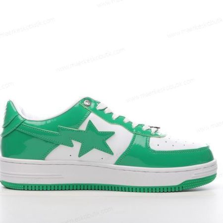 Billige Sko A BATHING APE BAPE STA ‘Grøn Hvid’ 1H70191001-GRA