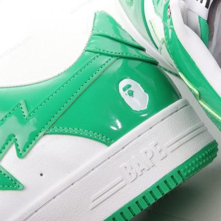 Billige Sko A BATHING APE BAPE STA ‘Grøn Hvid’ 1H70191001-GRA