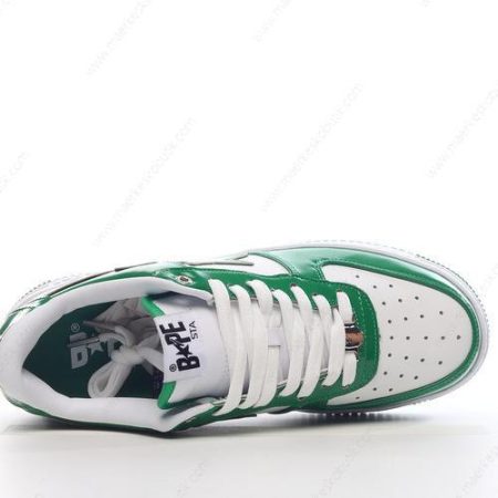 Billige Sko A BATHING APE BAPE STA ‘Grøn Hvid’ 1I70-291-001