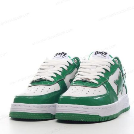 Billige Sko A BATHING APE BAPE STA ‘Grøn Hvid’ 1I70-291-001