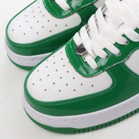 Billige Sko A BATHING APE BAPE STA ‘Grøn Hvid’ 1I70-291-001