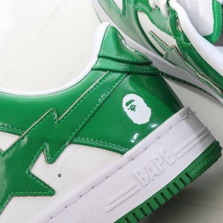 Billige Sko A BATHING APE BAPE STA ‘Grøn Hvid’ 1I70-291-001