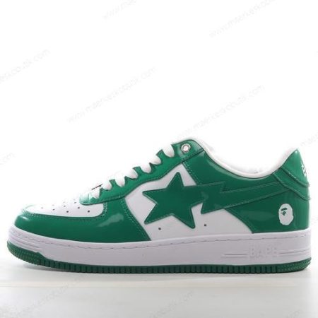 Billige Sko A BATHING APE BAPE STA ‘Grøn Hvid’ 1I70191002-GRN