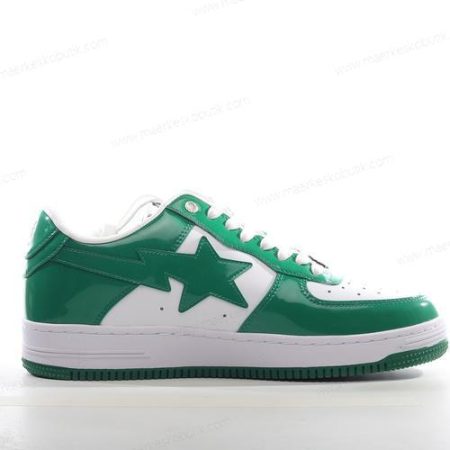 Billige Sko A BATHING APE BAPE STA ‘Grøn Hvid’ 1I70191002-GRN