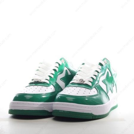 Billige Sko A BATHING APE BAPE STA ‘Grøn Hvid’ 1I70191002-GRN