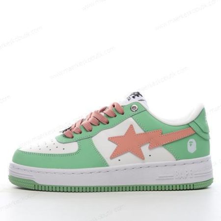 Billige Sko A BATHING APE BAPE STA ‘Grøn Hvid Orange’