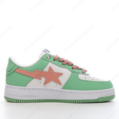 Billige Sko A BATHING APE BAPE STA ‘Grøn Hvid Orange’