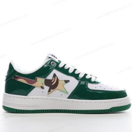 Billige Sko A BATHING APE BAPE STA ‘Grøn Hvid’