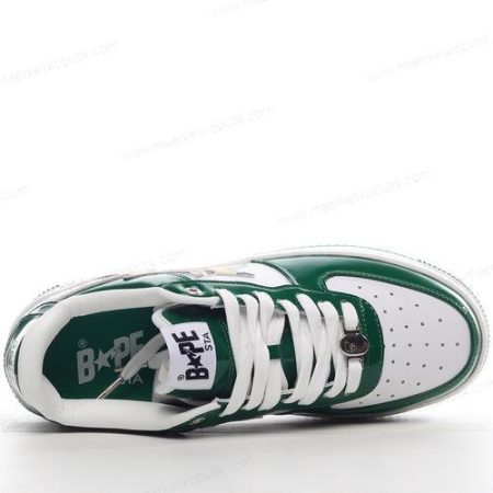 Billige Sko A BATHING APE BAPE STA ‘Grøn Hvid’