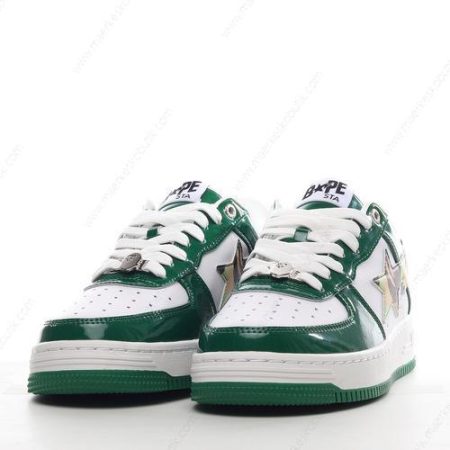 Billige Sko A BATHING APE BAPE STA ‘Grøn Hvid’