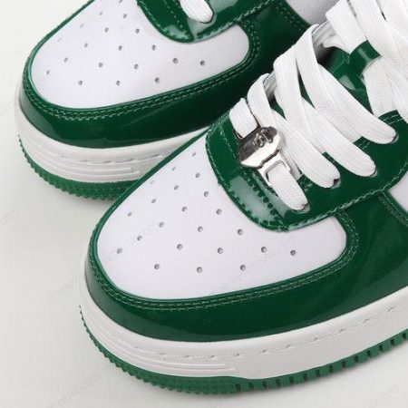 Billige Sko A BATHING APE BAPE STA ‘Grøn Hvid’