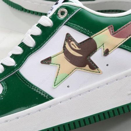 Billige Sko A BATHING APE BAPE STA ‘Grøn Hvid’