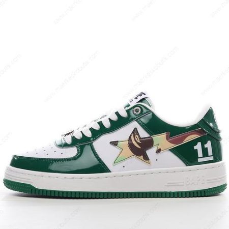 Billige Sko A BATHING APE BAPE STA ‘Grøn Hvid’