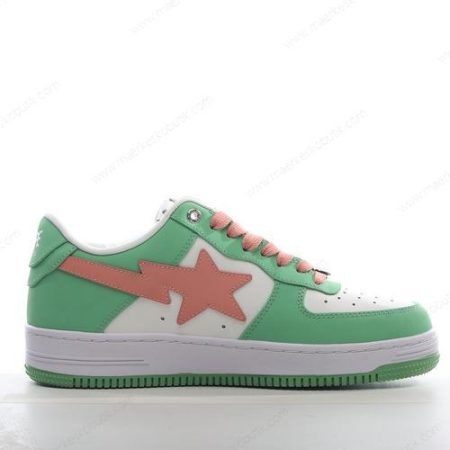 Billige Sko A BATHING APE BAPE STA ‘Grøn Pink’