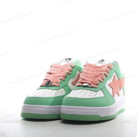 Billige Sko A BATHING APE BAPE STA ‘Grøn Pink’