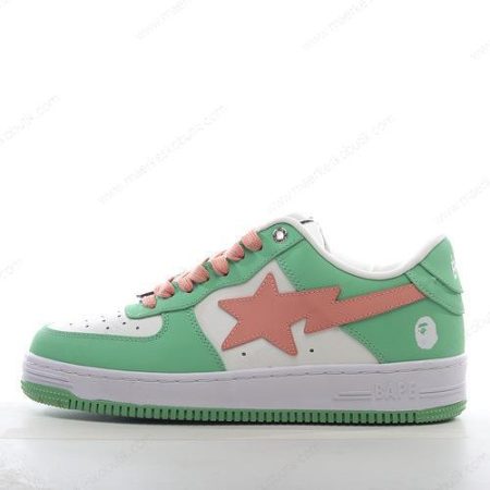 Billige Sko A BATHING APE BAPE STA ‘Grøn Pink’