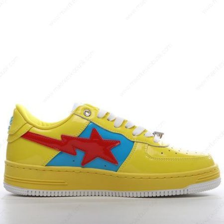 Billige Sko A BATHING APE BAPE STA ‘Gul Rød Blå’ 1I73-191-905