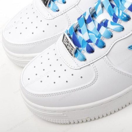 Billige Sko A BATHING APE BAPE STA ‘Hvid Blå’ 1H20191045-BLU