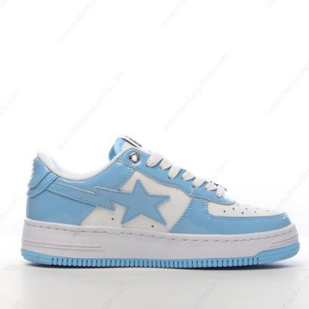 Billige Sko A BATHING APE BAPE STA ‘Hvid Blå’ 1I70191002-SAX