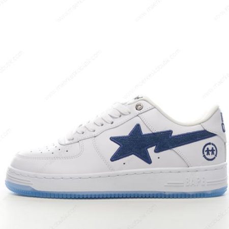 Billige Sko A BATHING APE BAPE STA ‘Hvid Blå’