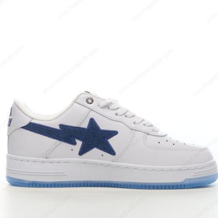 Billige Sko A BATHING APE BAPE STA ‘Hvid Blå’