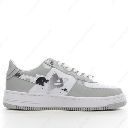 Billige Sko A BATHING APE BAPE STA ‘Hvid Grå’ 001FWJ801053I