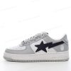 Billige Sko A BATHING APE BAPE STA ‘Hvid Grå’ 1H70191002-WHT