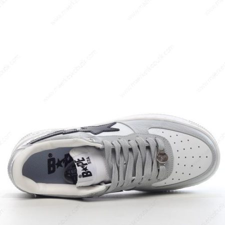 Billige Sko A BATHING APE BAPE STA ‘Hvid Grå’ 1H70191002-WHT