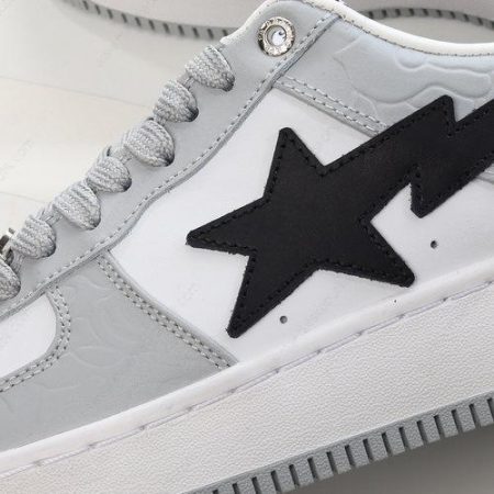 Billige Sko A BATHING APE BAPE STA ‘Hvid Grå’ 1H70191002-WHT