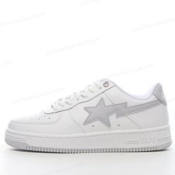 Billige Sko A BATHING APE BAPE STA ‘Hvid Grå’