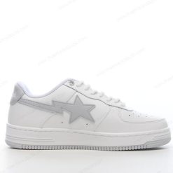 Billige Sko A BATHING APE BAPE STA ‘Hvid Grå’