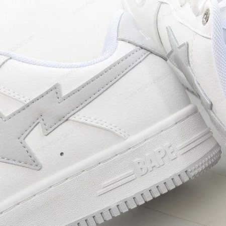 Billige Sko A BATHING APE BAPE STA ‘Hvid Grå’