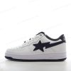 Billige Sko A BATHING APE BAPE STA ‘Hvid Sort’ 1I73-291-911