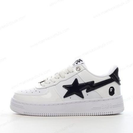 Billige Sko A BATHING APE BAPE STA ‘Hvid Sort’