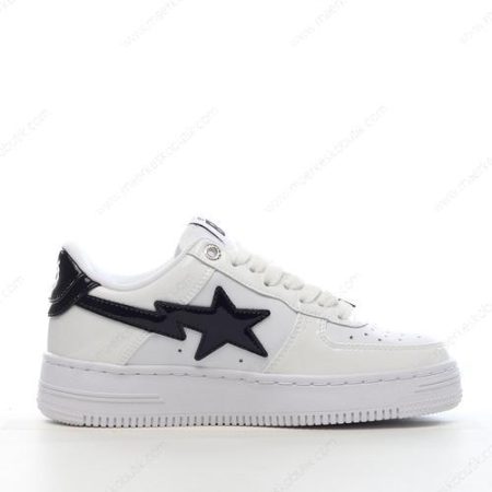 Billige Sko A BATHING APE BAPE STA ‘Hvid Sort’