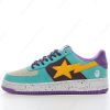 Billige Sko A BATHING APE BAPE STA ‘Lilla Grøn Gul’ 1320191008