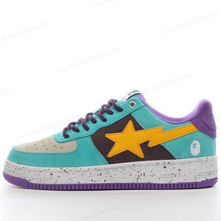 Billige Sko A BATHING APE BAPE STA ‘Lilla Grøn Gul’ 1320191008