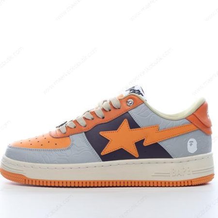 Billige Sko A BATHING APE BAPE STA ‘Orange Grå’ 1H70191002-ORG