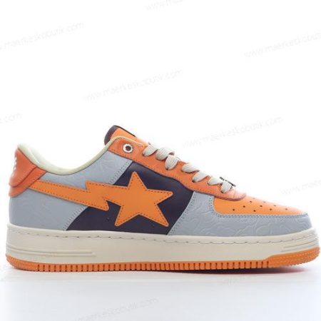 Billige Sko A BATHING APE BAPE STA ‘Orange Grå’ 1H70191002-ORG