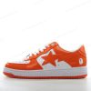 Billige Sko A BATHING APE BAPE STA ‘Orange Hvid’ 1H70291001-ORG