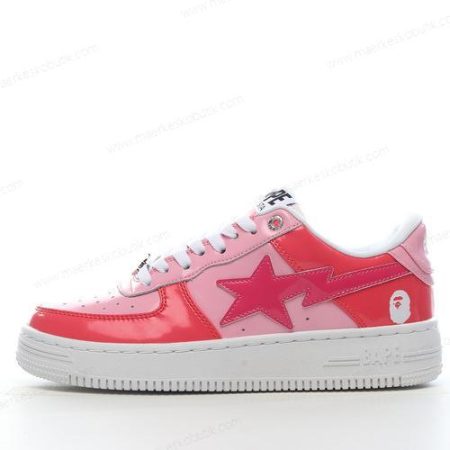 Billige Sko A BATHING APE BAPE STA ‘Rød Pink’ 1H20191046-PNK